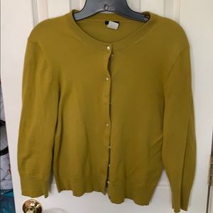 J crew cardigan